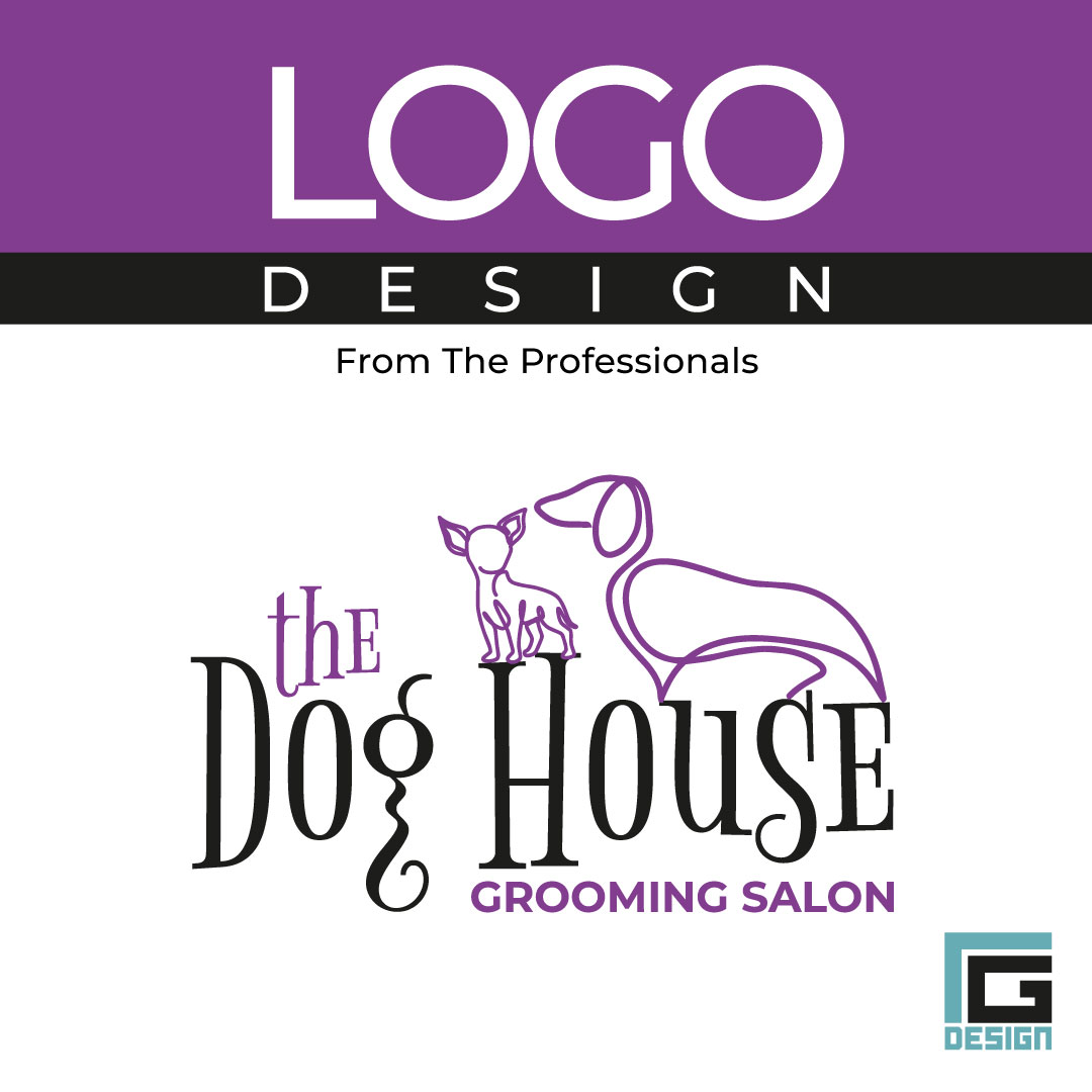 Rushden Graphics Logo Design - The dog house